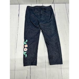 Wonder Nation Pants W/Flowers on Leg 4T